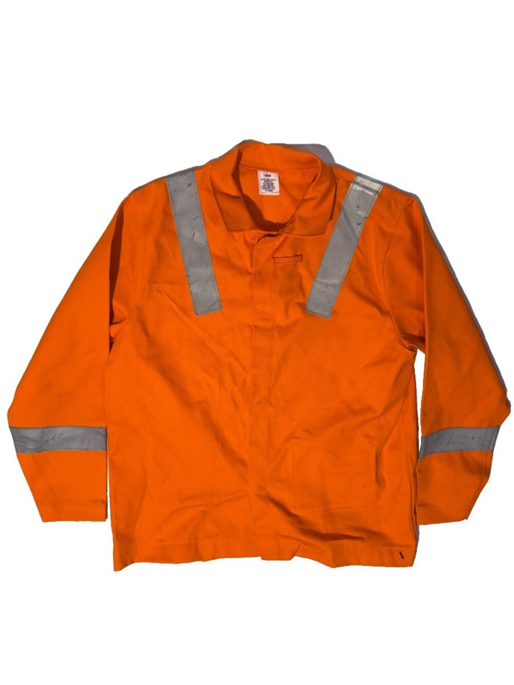Westex Indura Flame Resistant Button Down Jacket Large High Visibility